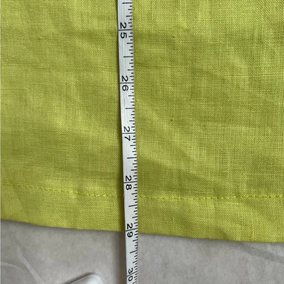 Free People x Style Mafia Neon Linen Shift Mini Dress Women's Size Small S - Picture 5 of 11